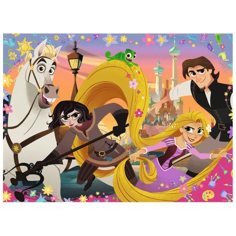 Disney Tangled XXL 100pc Jigsaw Puzzle Extra Image 1